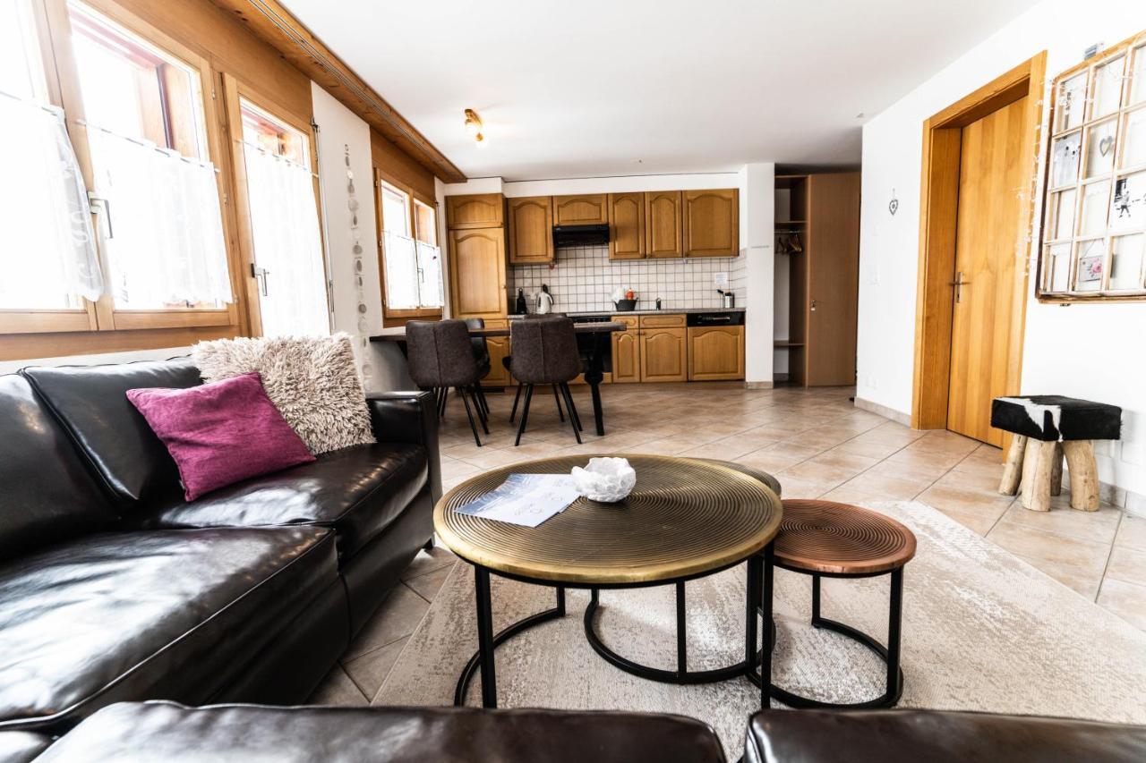 דירות Haus Lotus, Riederalp Moosfluhbahn מראה חיצוני תמונה